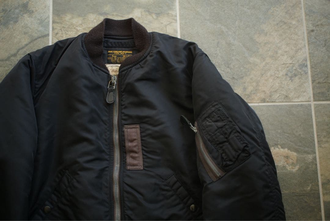 BUZZ RICKSON’S William Gibson MA-1 黒36