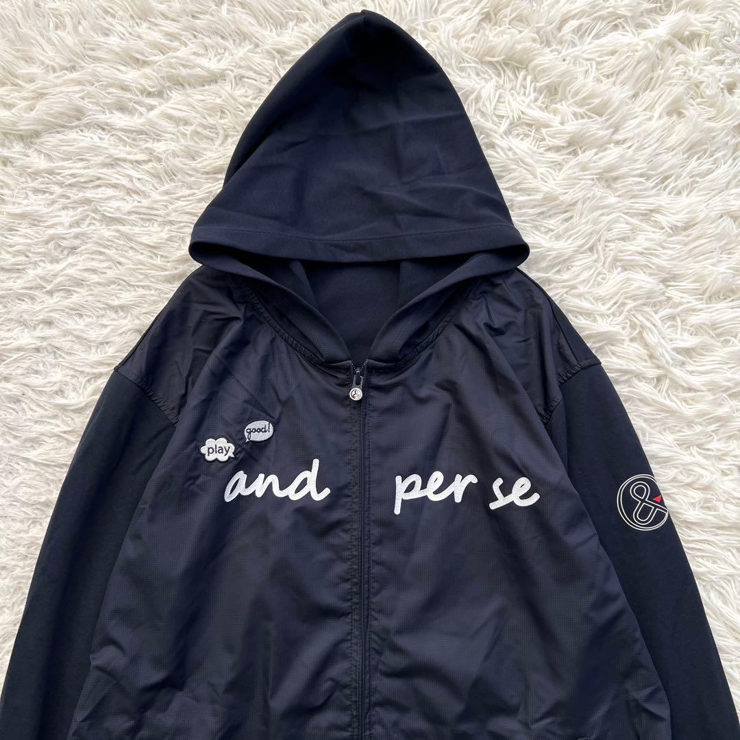and per se ナイロン　長袖　ウエア　ジャケット
