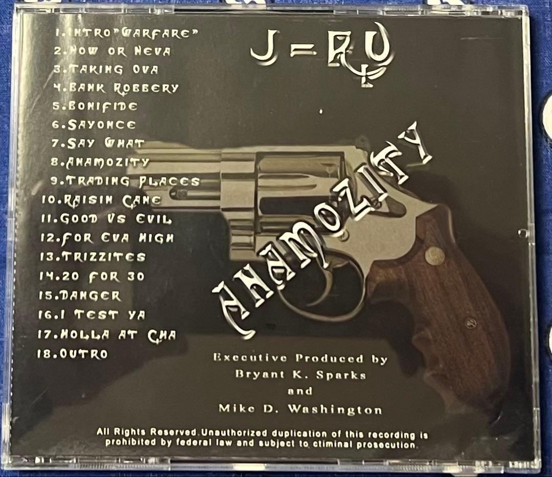洋楽 J-RU Anamozity g-rap g-funk g-luv grap