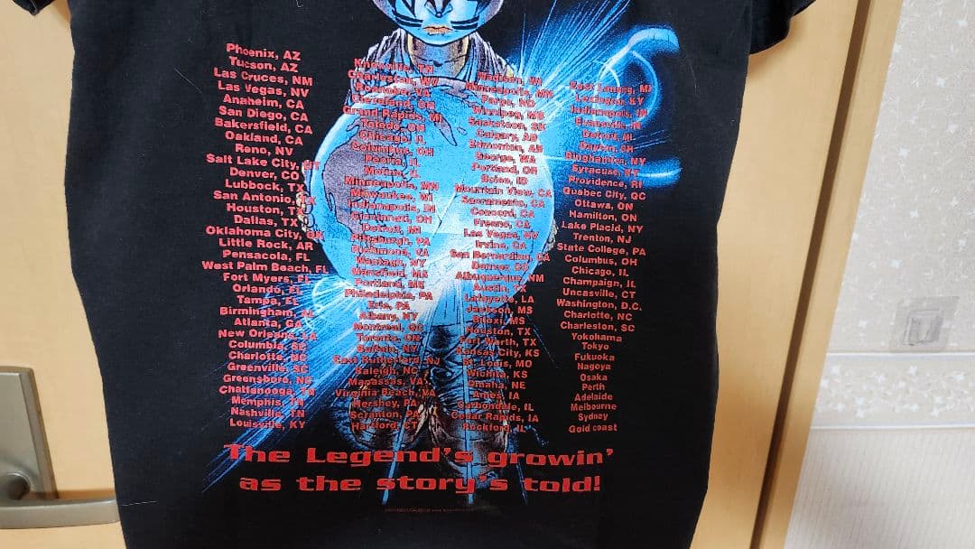KISS WORLD TOUR 2001 Tシャツ