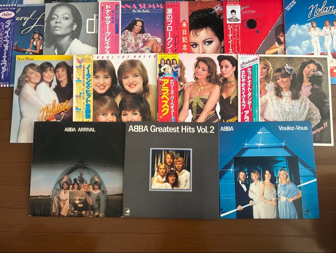 LPレコード　まとめ25枚セット　アバ/オリビア/アラベスク