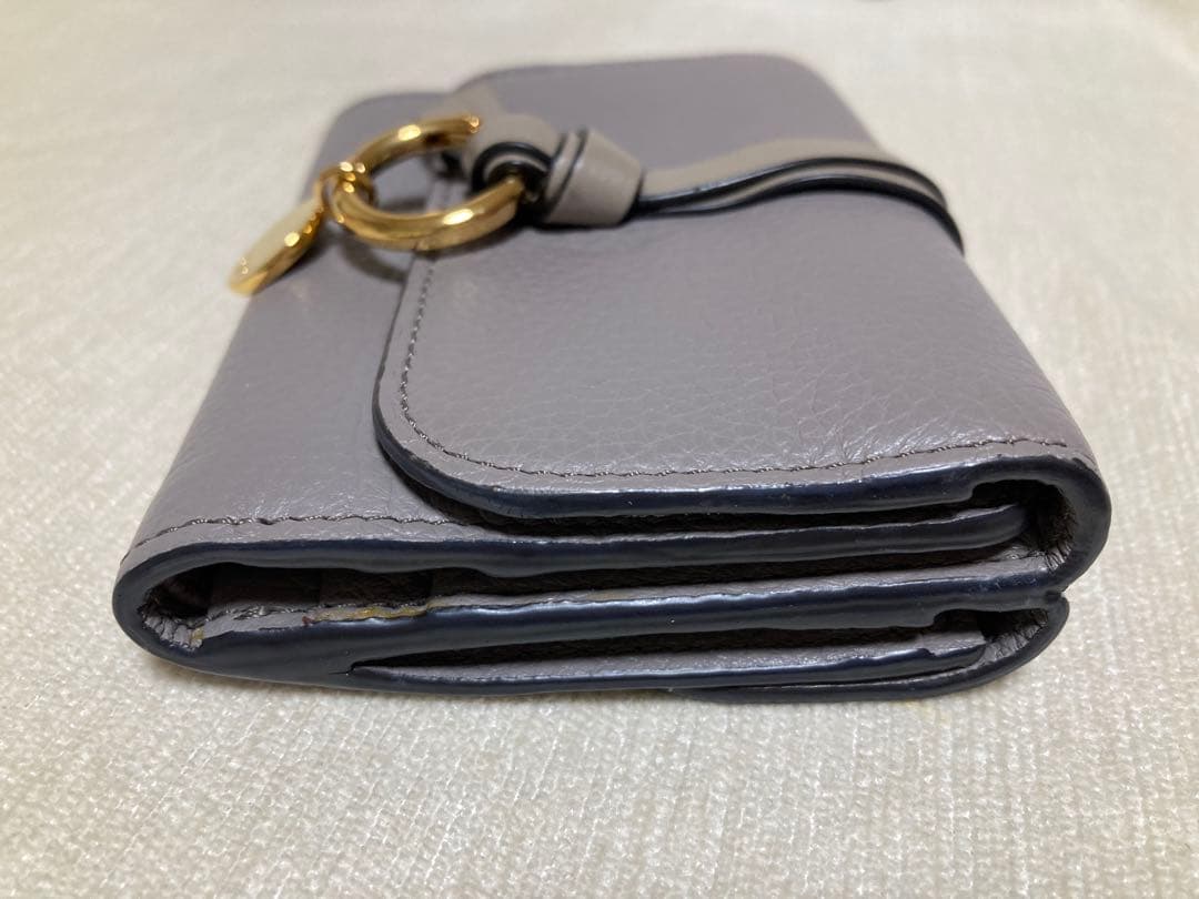 Chloe クロエ 三つ折り財布 alphabet スモール