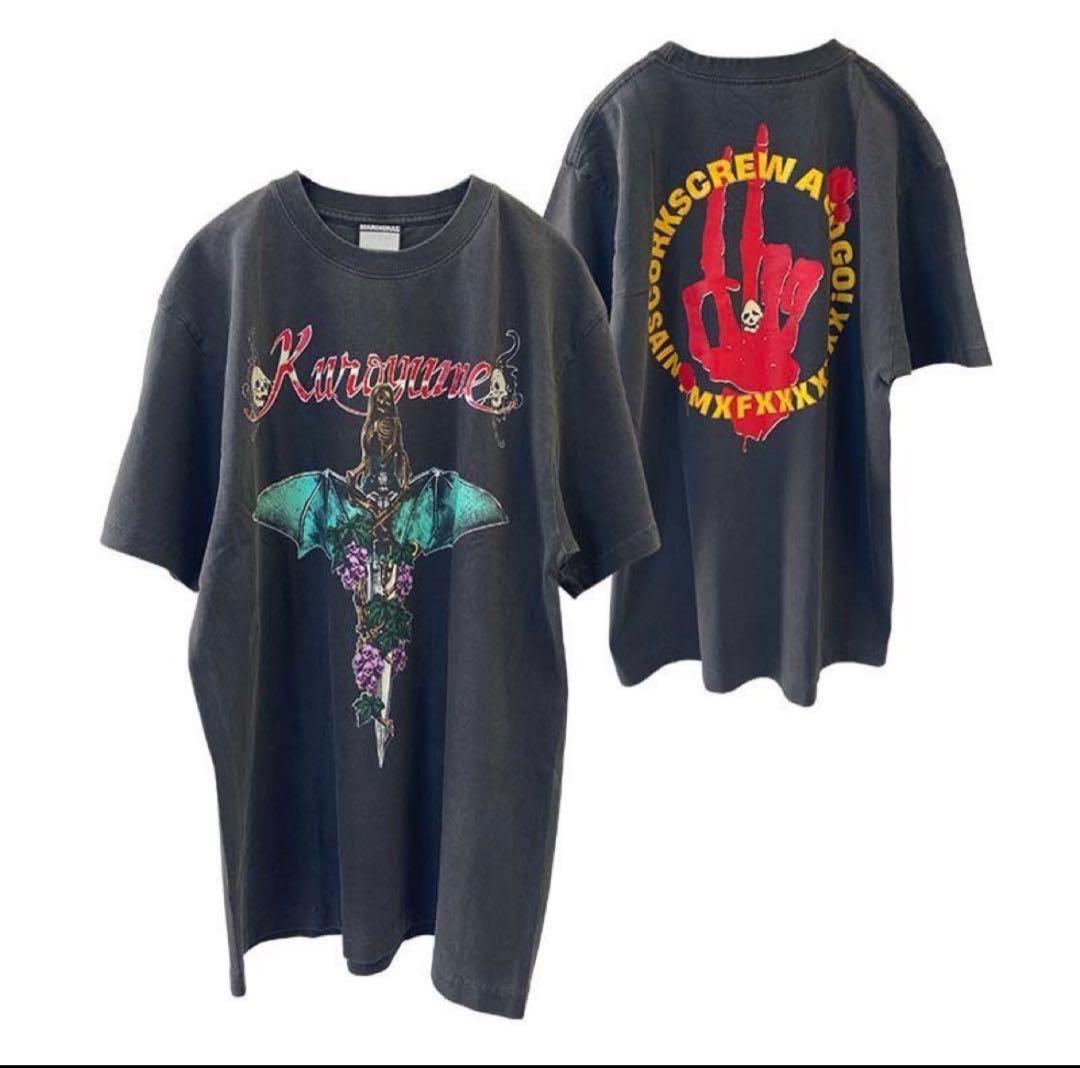 新品未使用　黒夢×セントマイケル　TシャツXL 清春　モトリークルー