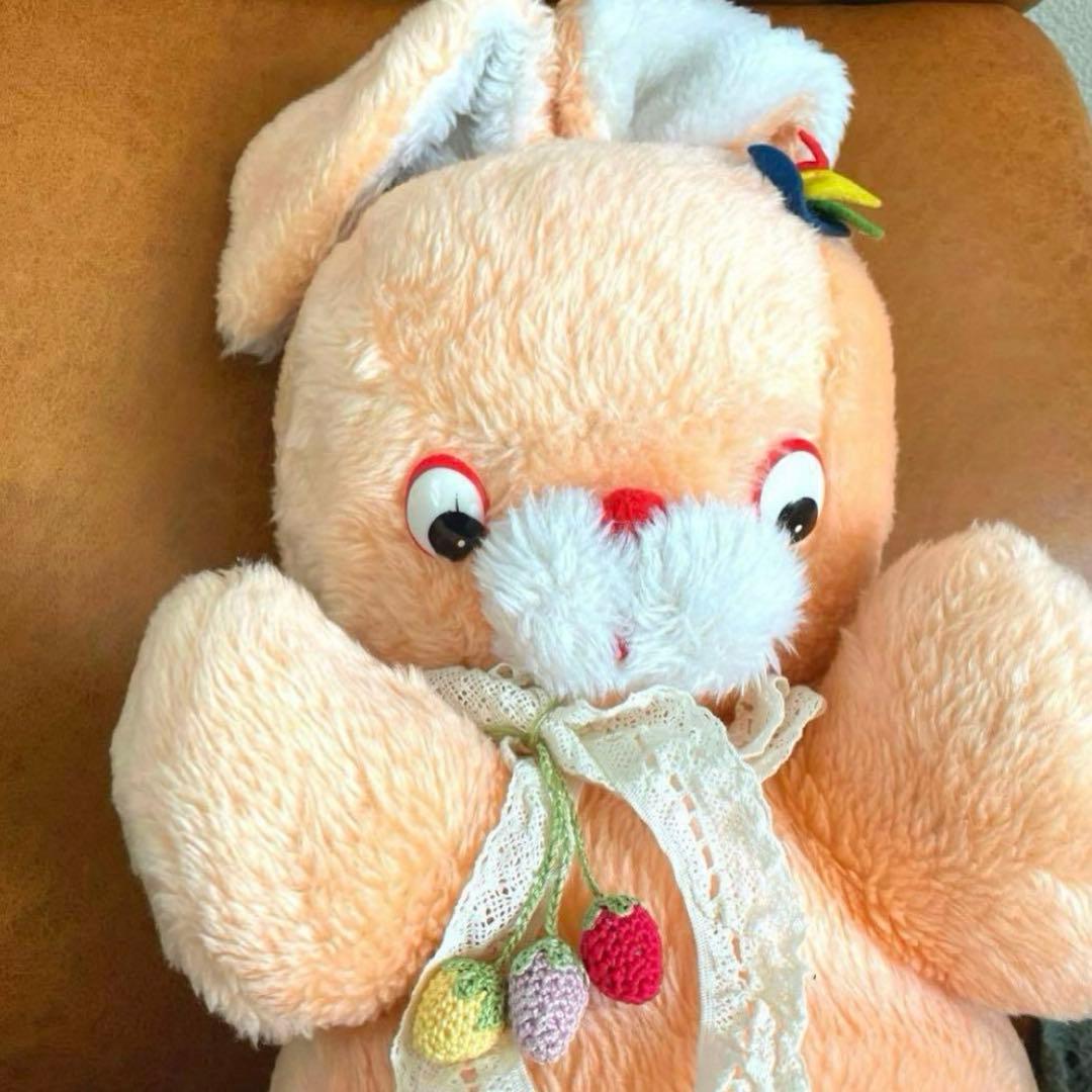 16日までの価格☆昭和レトロポップ＊オレンジうさぎさん
