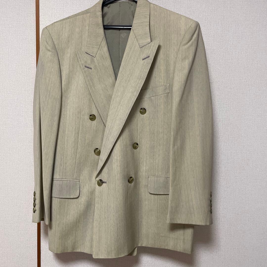 Givenchy ベージュ ダブルブレスト スーツセット