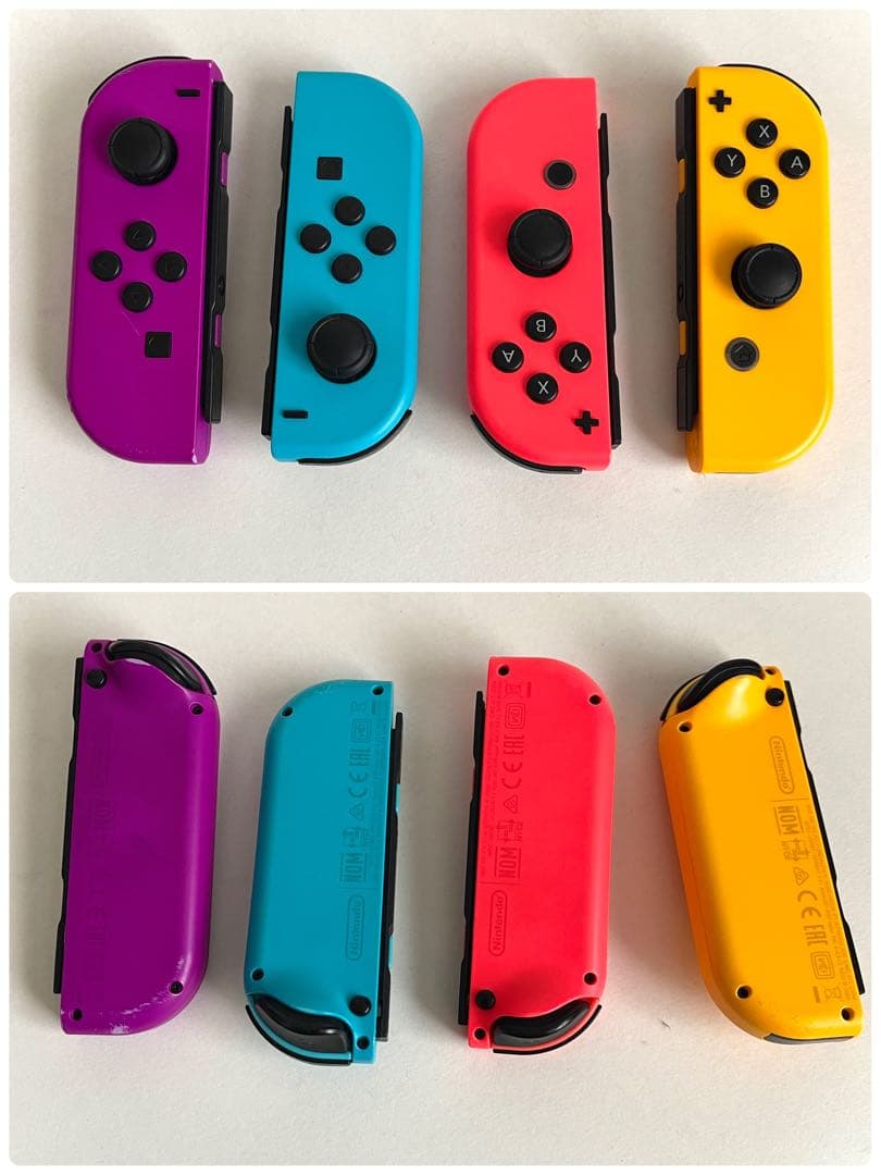 Nintendo Switch 初期 XFL 本体 付属有り 4Joy-Con付