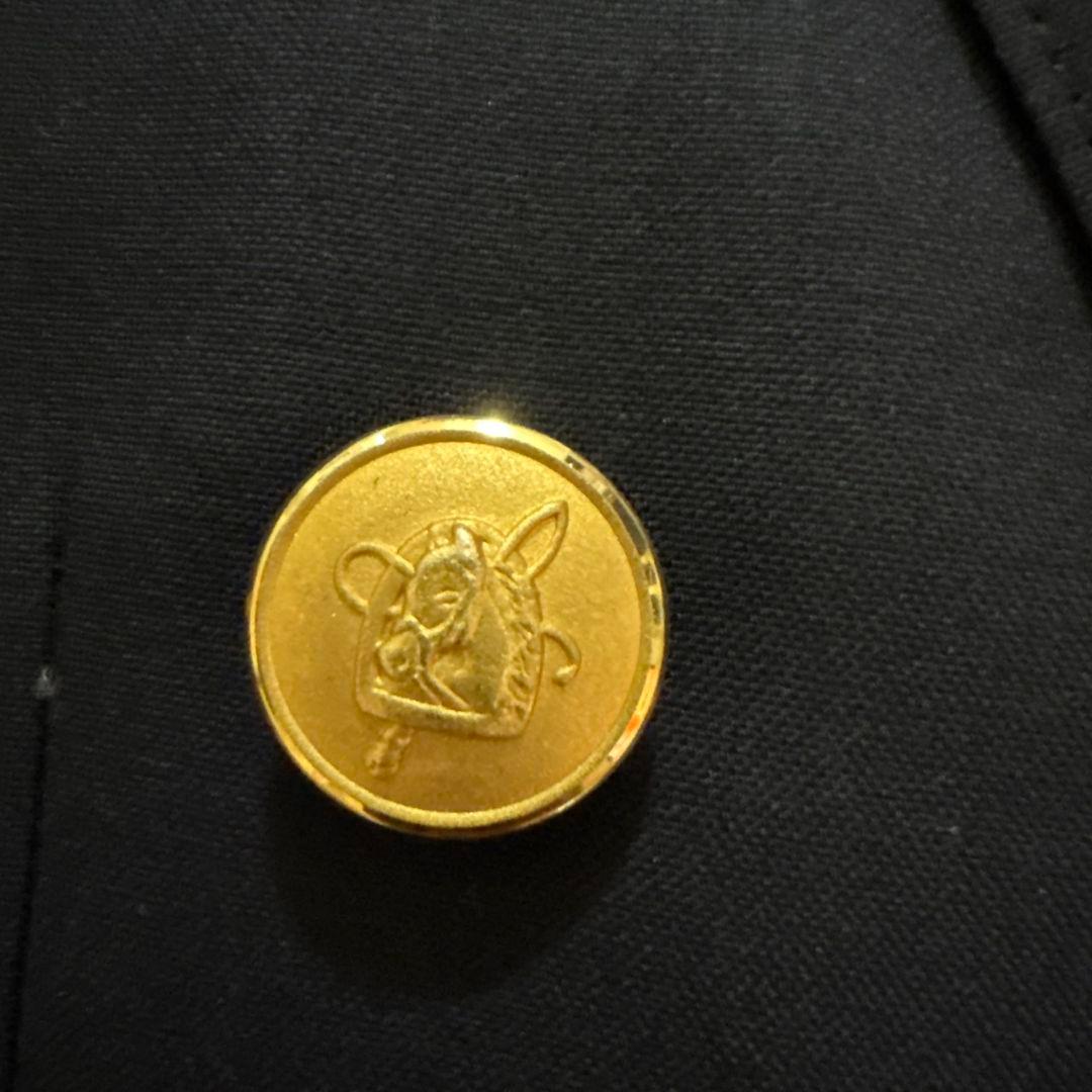 RALPHLAUREN 金ボタン ダブル ネイビー ブレザー ジャケット AB6