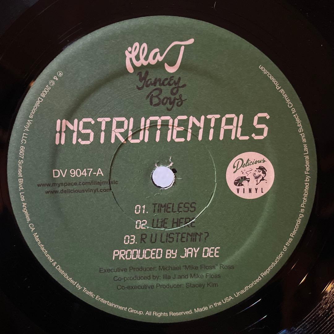 洋楽 Illa J / Instrumentals / J Dilla Jay Dee