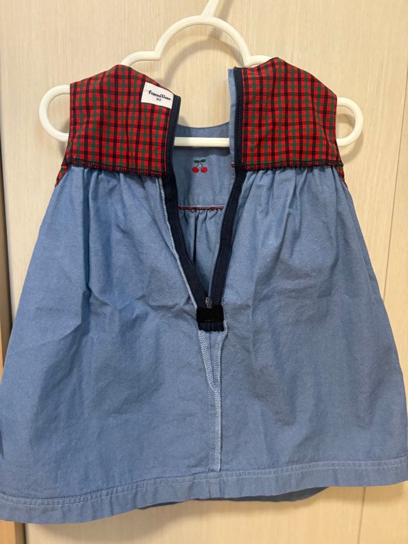 定価15400円◆現行品◆80サイズ　familiar ジャンパースカート