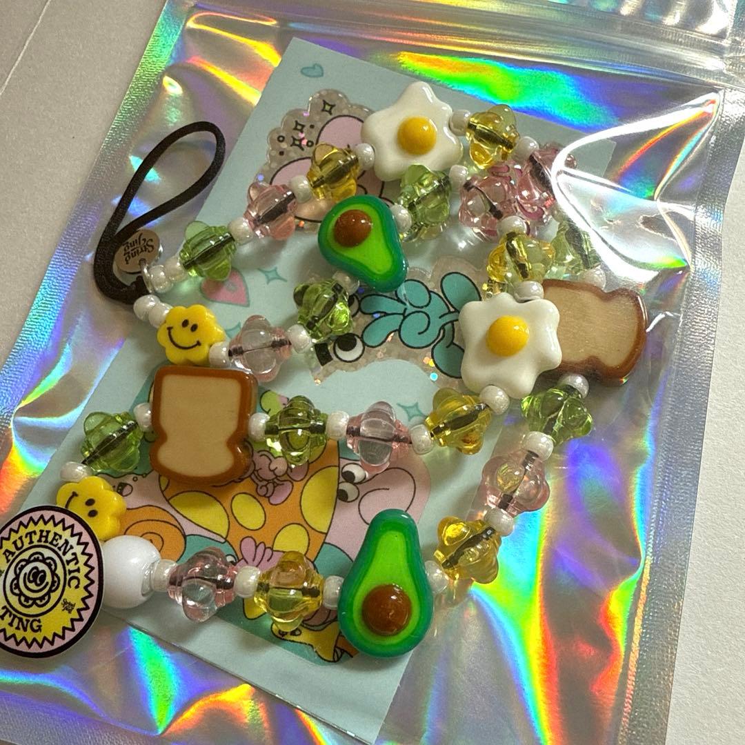 String Ting★Breakfast Club ストラップ ロゴ入り正規品