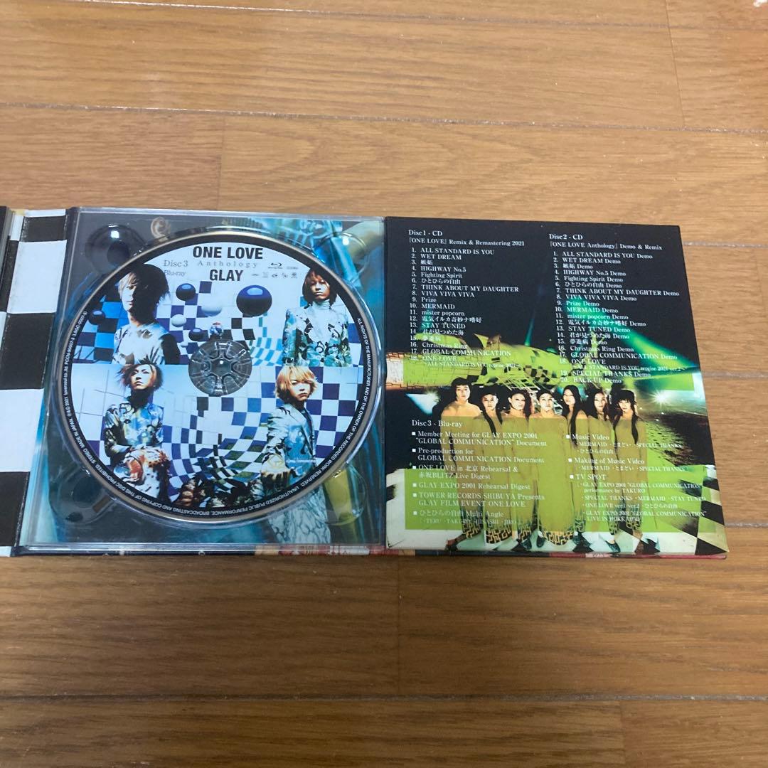 邦楽 GLAY anthology ONE LOVE CD Blu-ray
