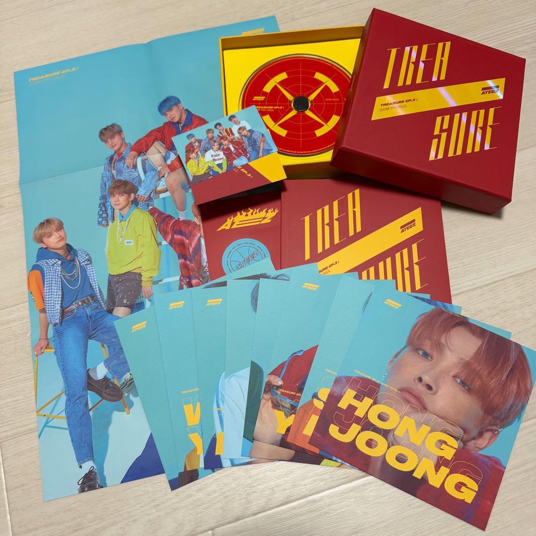ATEEZ TREASURE EP.3 : One To All アルバム2種
