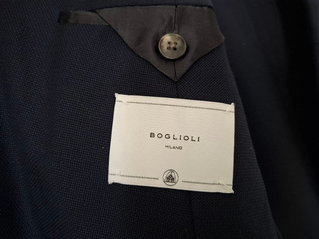 BOGLIOLI ボリオリ　ネイビー　K.JACKET コットン