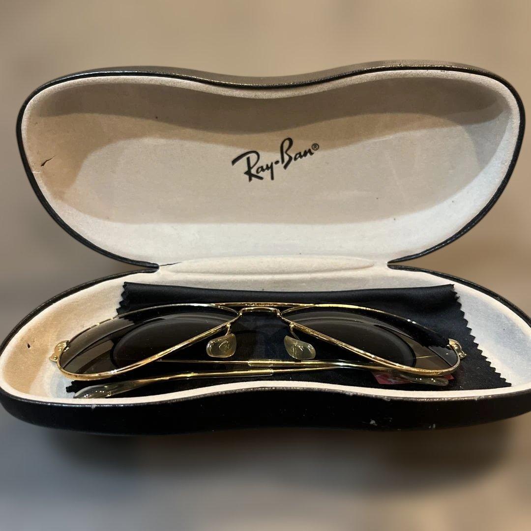 Ray-Ban Aviator サングラス ゴールドトップガンモデルRB3025