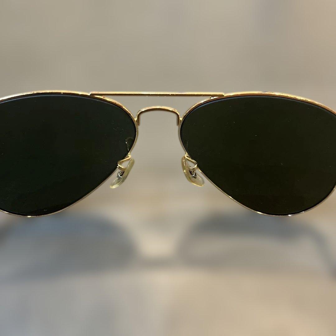 Ray-Ban Aviator サングラス ゴールドトップガンモデルRB3025