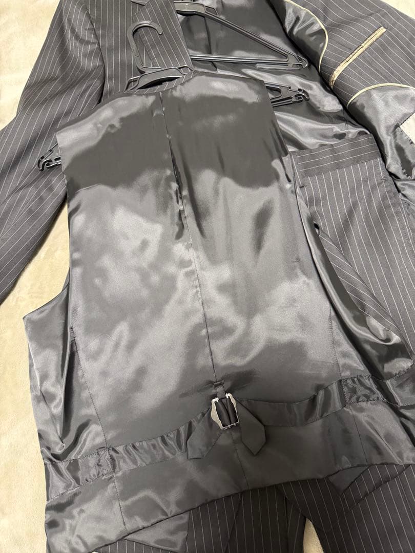 【美品】MEN'S TENORAS ティノラス スーツ スリーピース Mサイズ