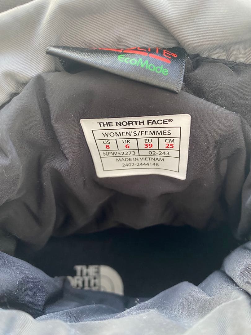 25cm ノースフェイス ヌプシ Nuptse Bootie WP VIII