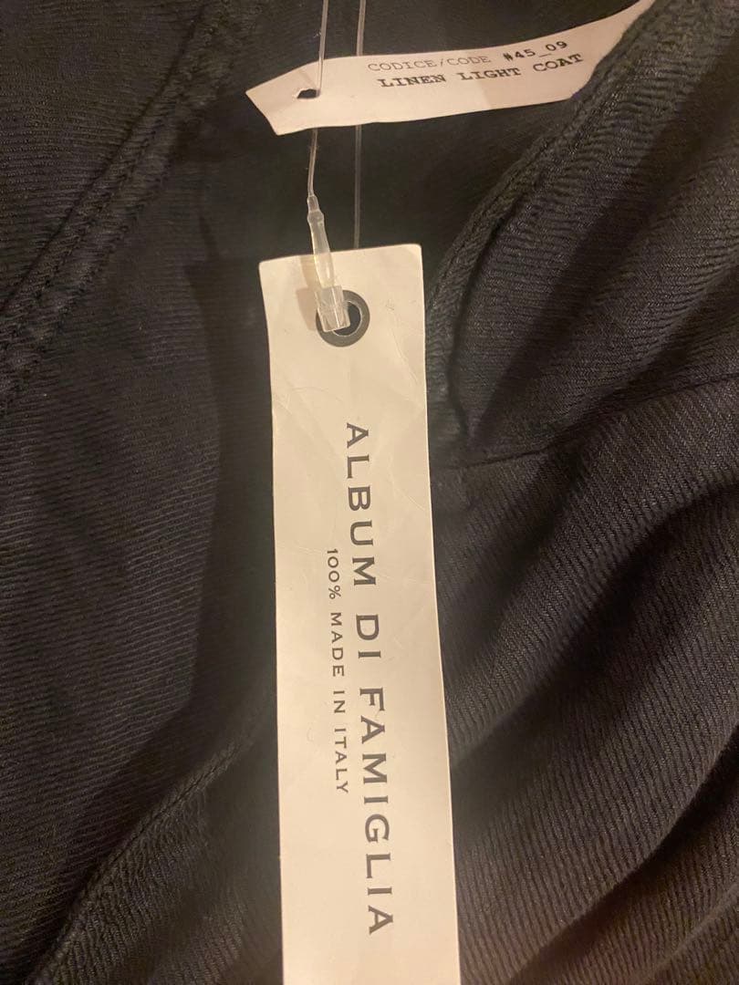 ジャケット・アウター album di famiglia linen right coat sizeS