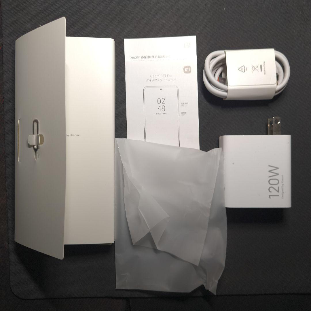 Xiaomi 13T pro 本体 化粧箱有 256gb グリーン 動作確認済み