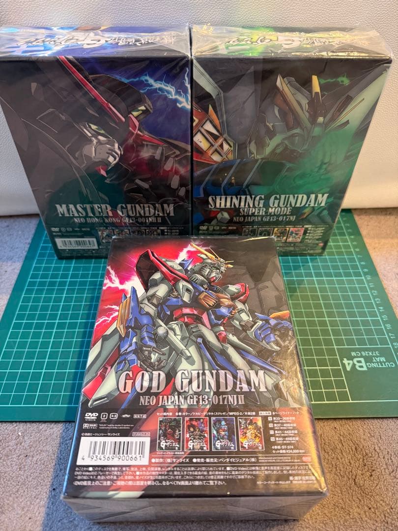 機動武闘伝Gガンダム DVD 初回限定　メモリアルBOX 壱 弐 参 セット