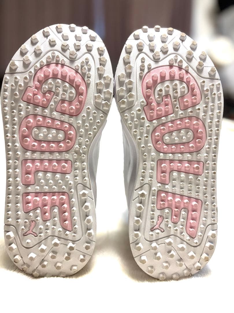 超美品✳︎PUMA ゴルフシューズ ホワイト