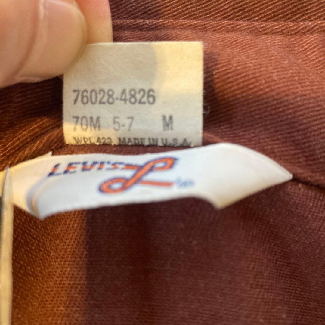 levi's リーバイス 70s USA製 ジャケット talonジップ