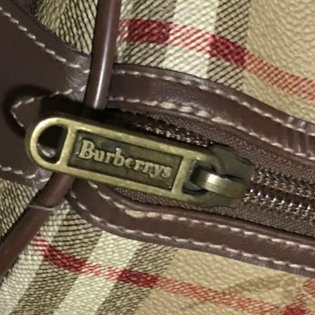 【人気商品】burberrys ミニボストン　ホースロゴ　ノバチェック