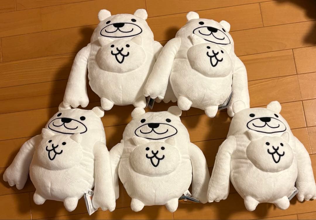 にゃんこ大戦争 ネコリーマン 暗黒ネコ BIGぬいぐるみ　GBぬいぐるみ11