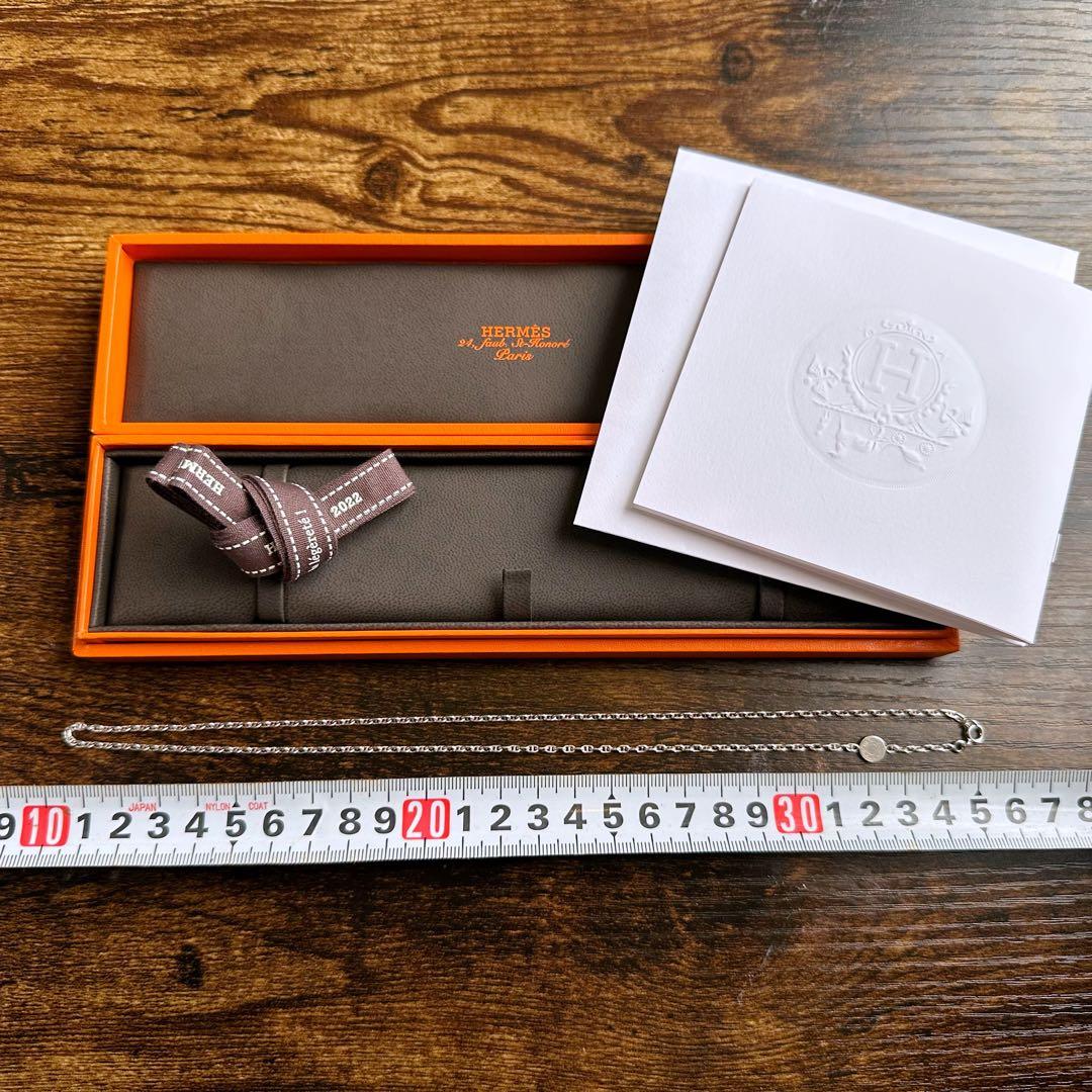 HERMES シェーヌダンクル 50cm ネックレス TTPM