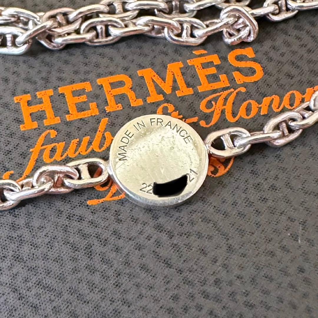 HERMES シェーヌダンクル 50cm ネックレス TTPM