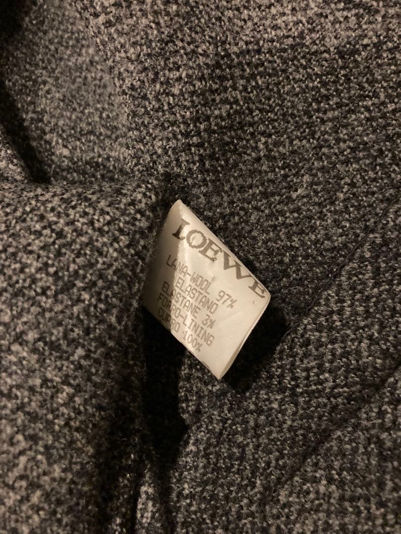 ロエベ LOEWE ツイード テーラードジャケット
