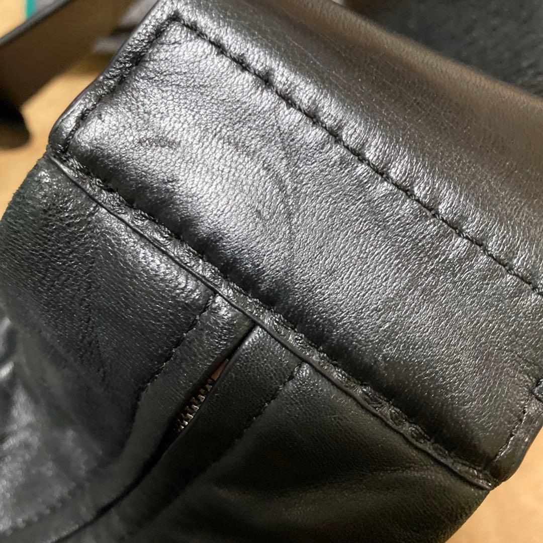 COS 羊革　バッグ