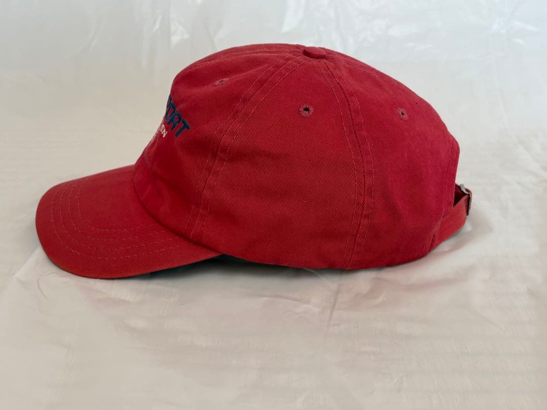 90s POLO SPORT Ralph Lauren USA製 赤キャップ刺繍