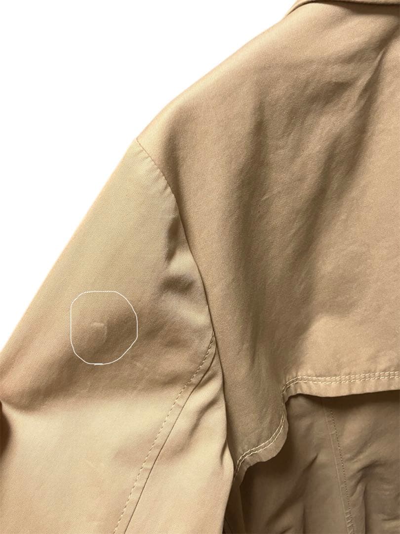 美品 バーバリーブルーレーベル トレンチコート 38 ライナー付 ベージュ