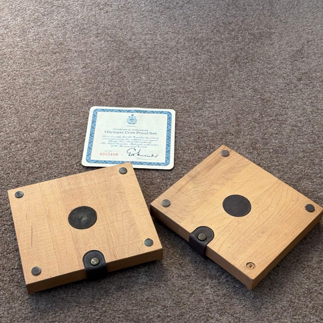 1976年 オリンピック記念セット　モントリオール　5ドル　10ドル　銀貨