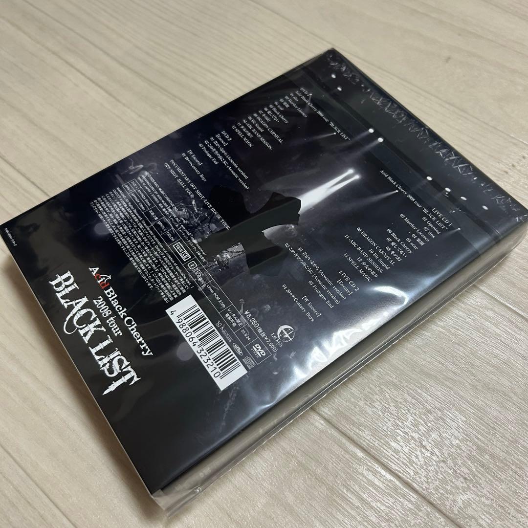 ミュージック Acid Black Cherry 2008 tour BLACK LIST