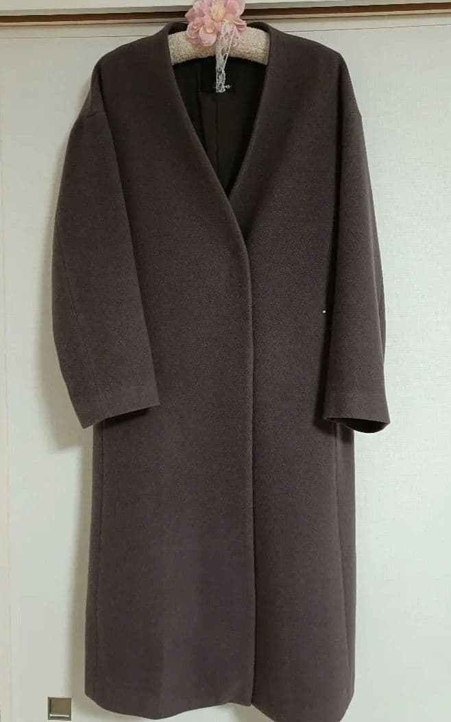 URBANRESEARCH　ROSSO ビーバーVネックコート　36