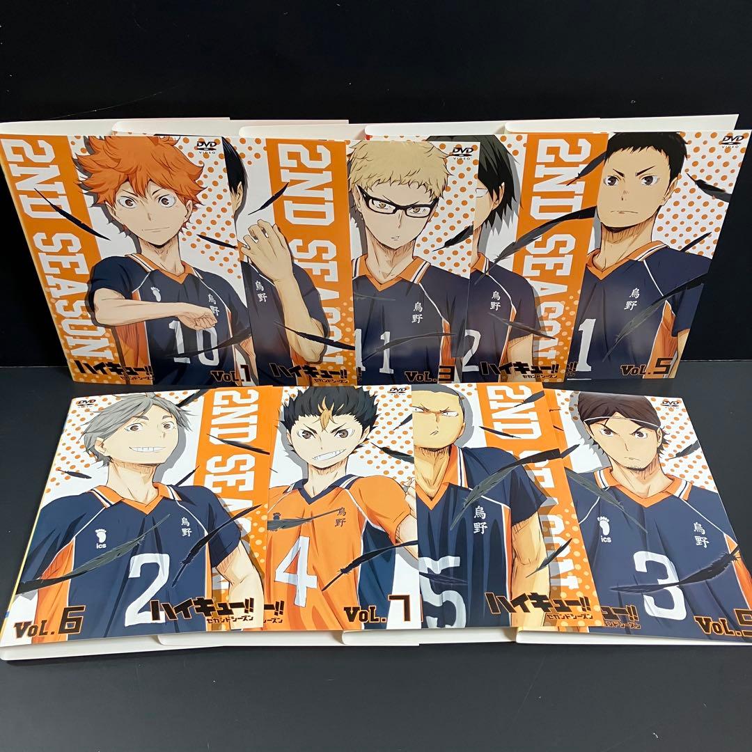 ハイキュー‼︎ 2期 セカンドシーズン レンタルDVD アニメ 全巻完結セット