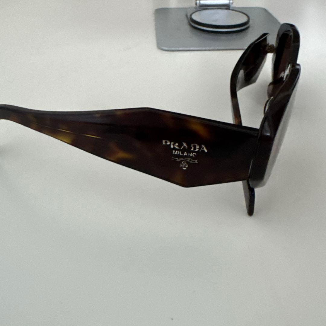 PRADA サングラス ブラック ブラウン レンズ