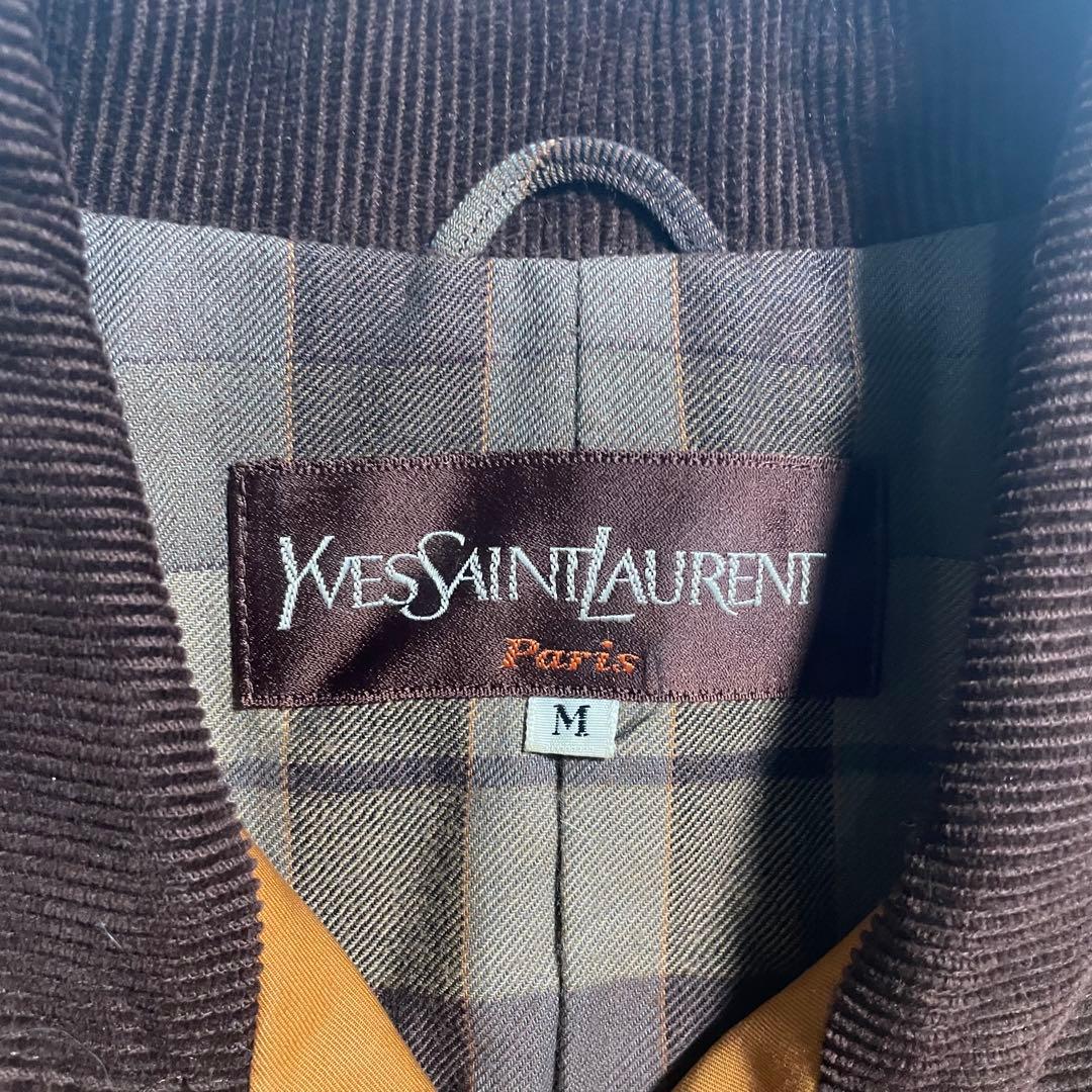 ア*ビ様 Yves Saint Laurent Brown Trench Coa