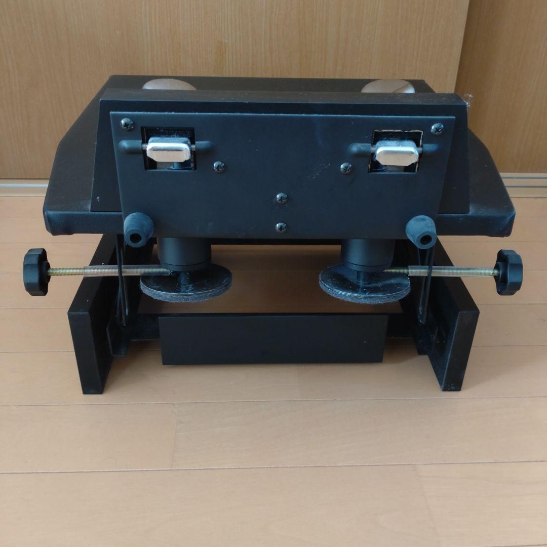 ピアノ　補助ペダル 黒　甲南SP-D ワンタッチレバー付き
