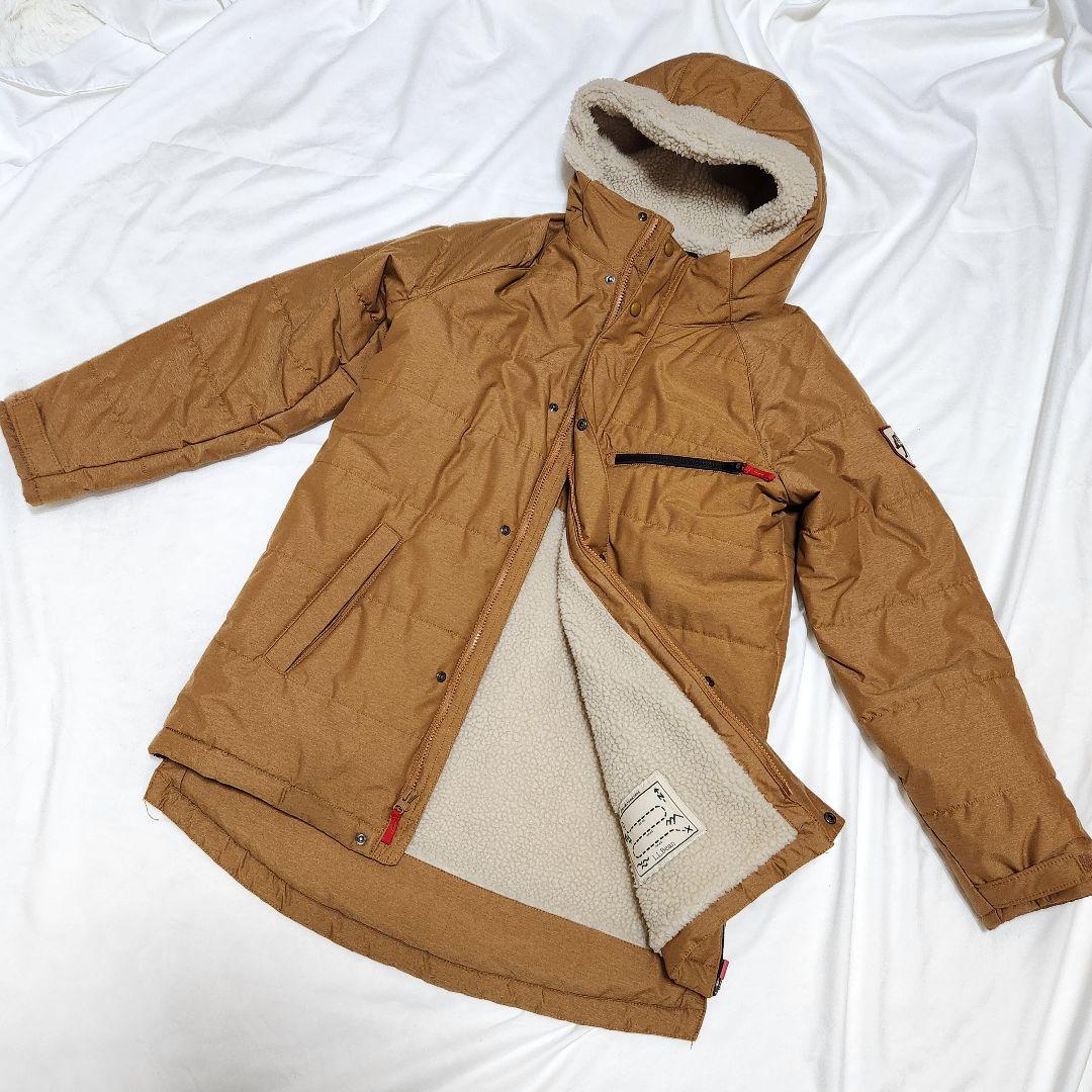 LLBean　インサレーテッド　コート　ボア　キッズ XLサイズ