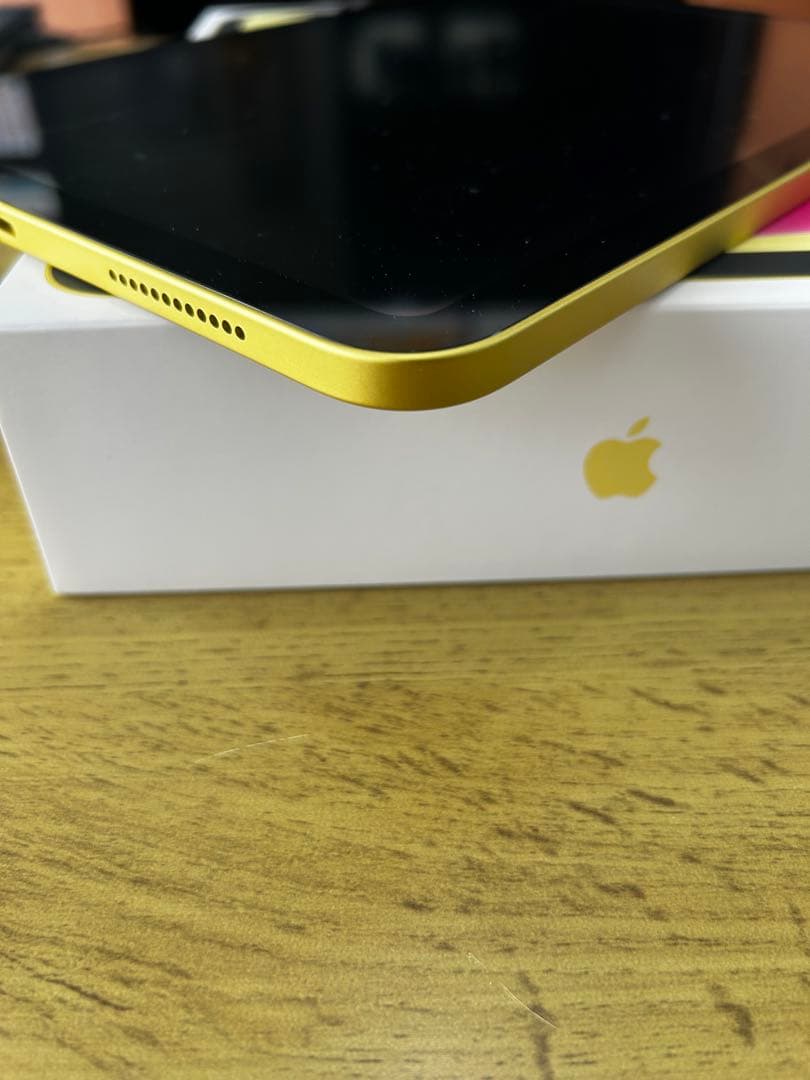 iPad a16 Wi-Fi イエロー120GB 刻印あり　おまけ付き