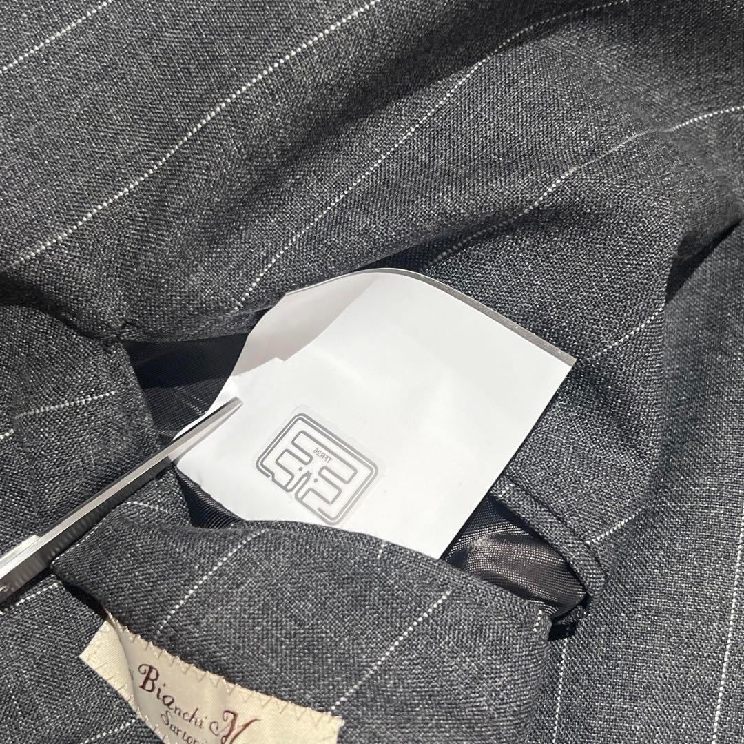 Luigi Bianch × カノニコ アンコンジャケット ダブル ウール 52