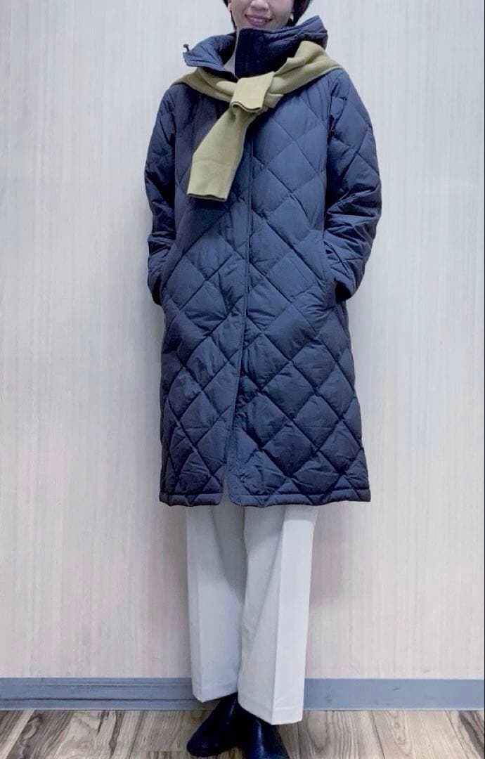 UNIQLO パフテックロングコートリラックスフィット XL BLACK