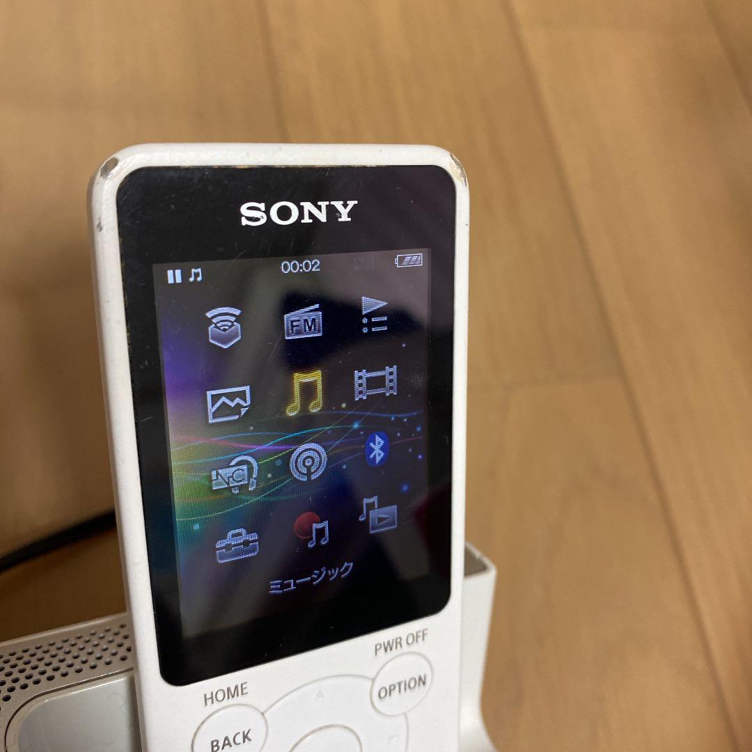 SONY ウォークマン NW-S785 ホワイト　スピーカー付き