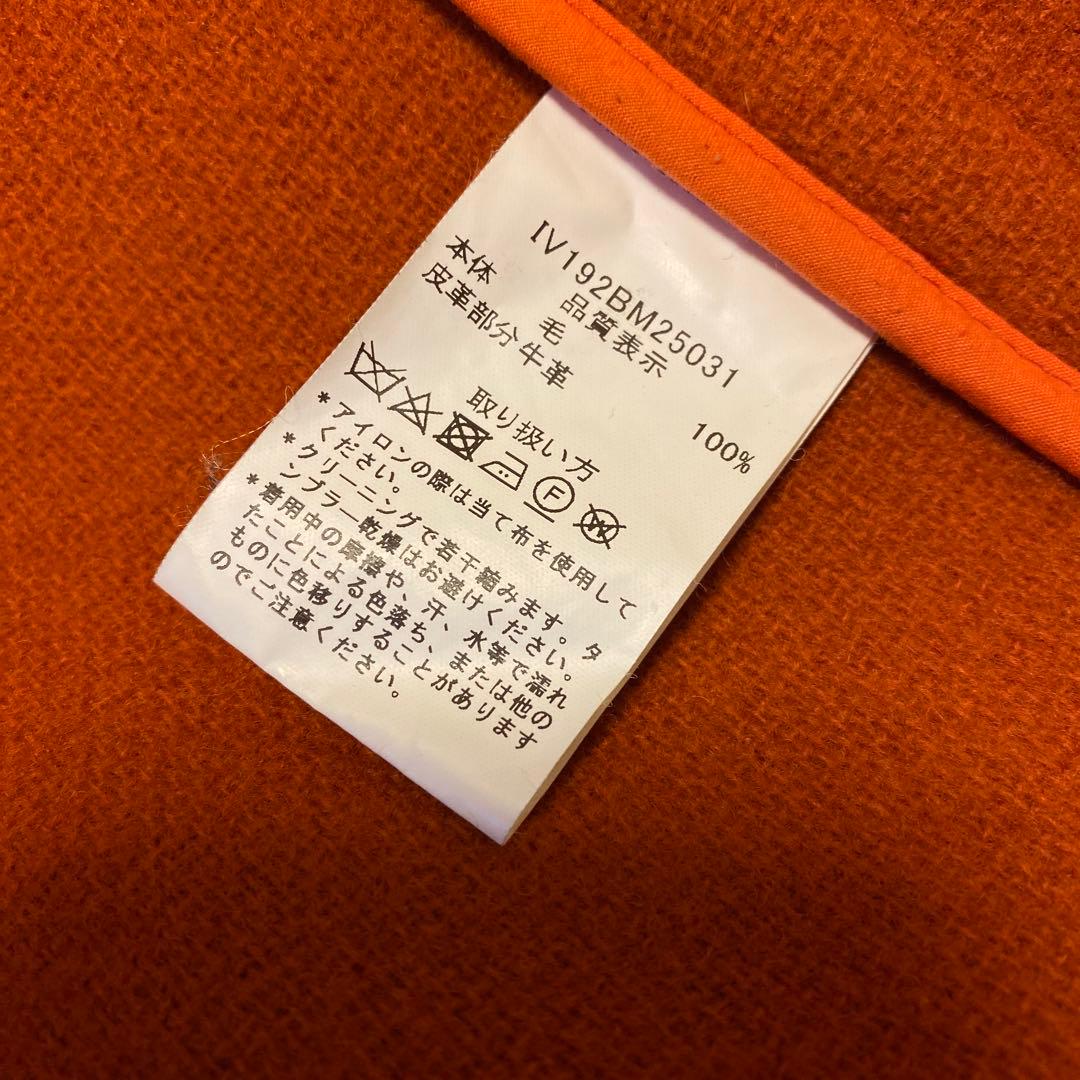 INVERTERE ジョシュアエリス ダッフルコート オレンジ 38 L 美品