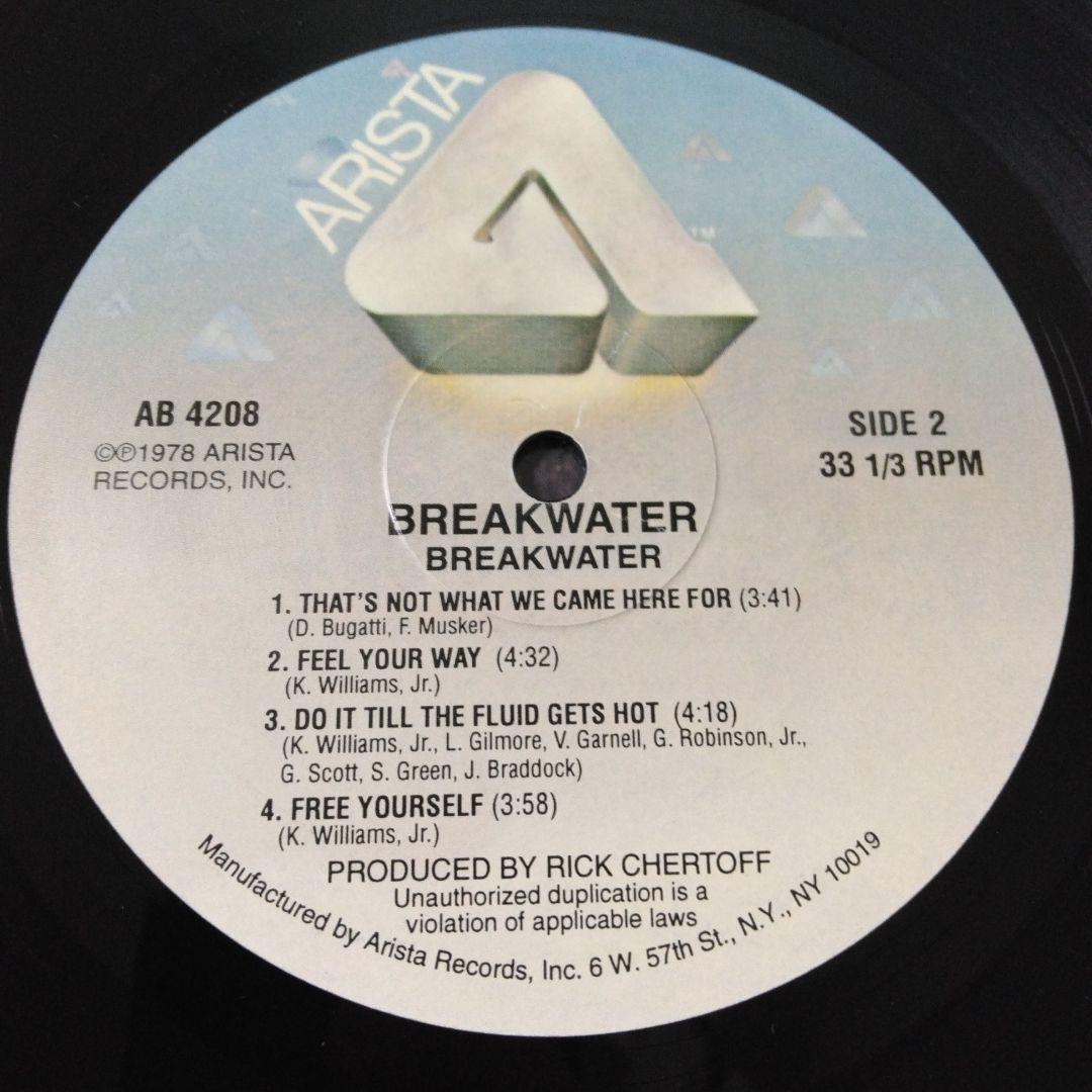 美品 Breakwater レコード LP ファンク ディスコ 70S