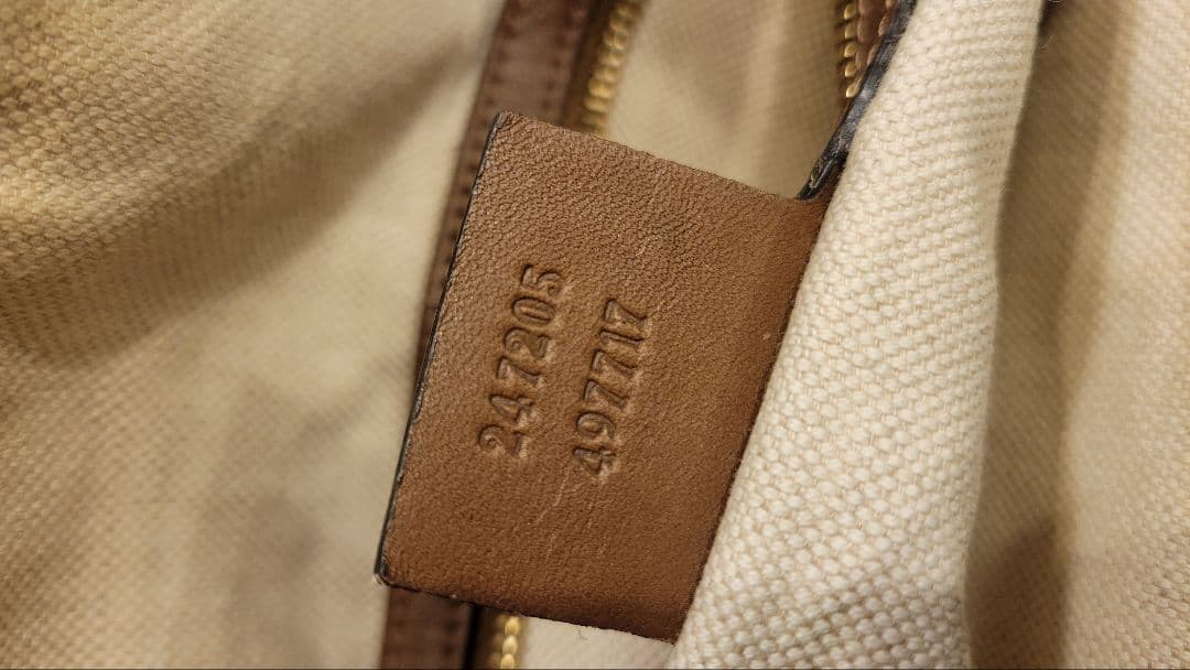 GUCCI グッチ ストライプデザイン ボストンバッグ スウェード レザー