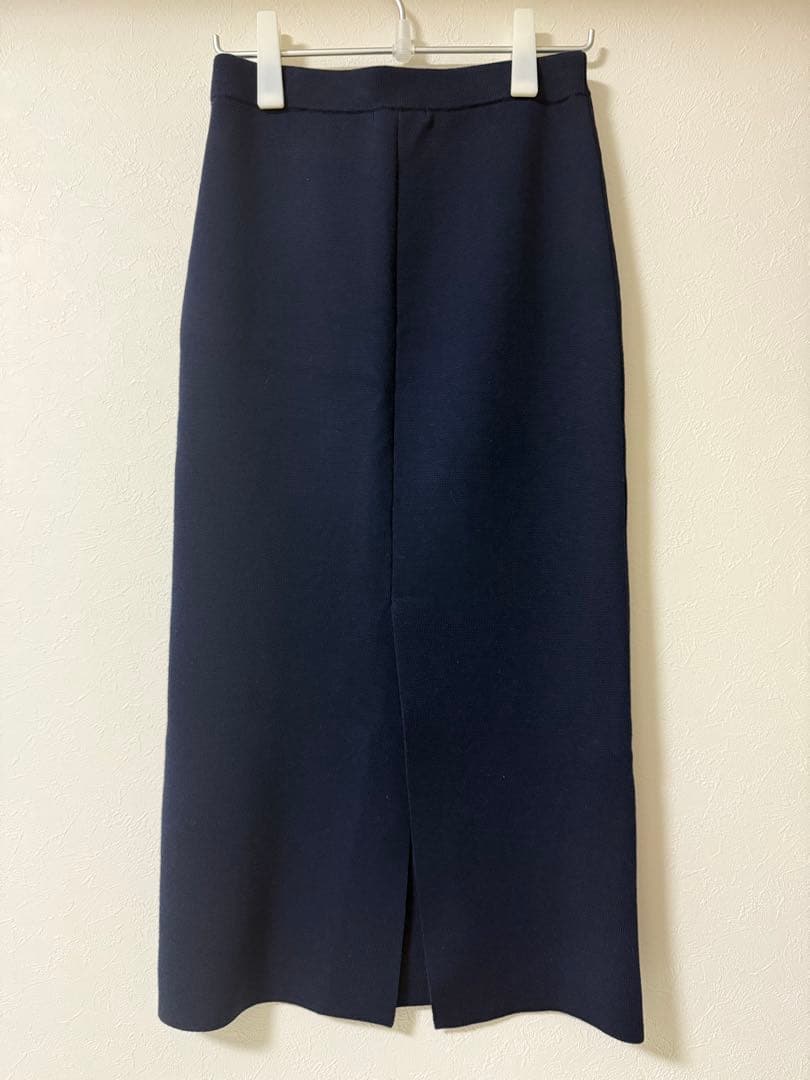 Deuxieme Class CHINO スリットニットスカート
